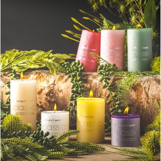  HCM- Nến Thơm Mùi Hoa Nhài Vani Oải Hương Nến Trụ Tròn Decor Phong Cách Châu Âu Không Khói Thời Gian Cháy Lên Tới 22h 