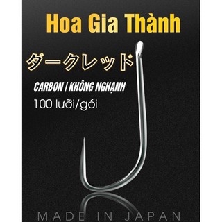 Lưỡi Câu Không Ngạnh Hoa Gia Thành Carbon