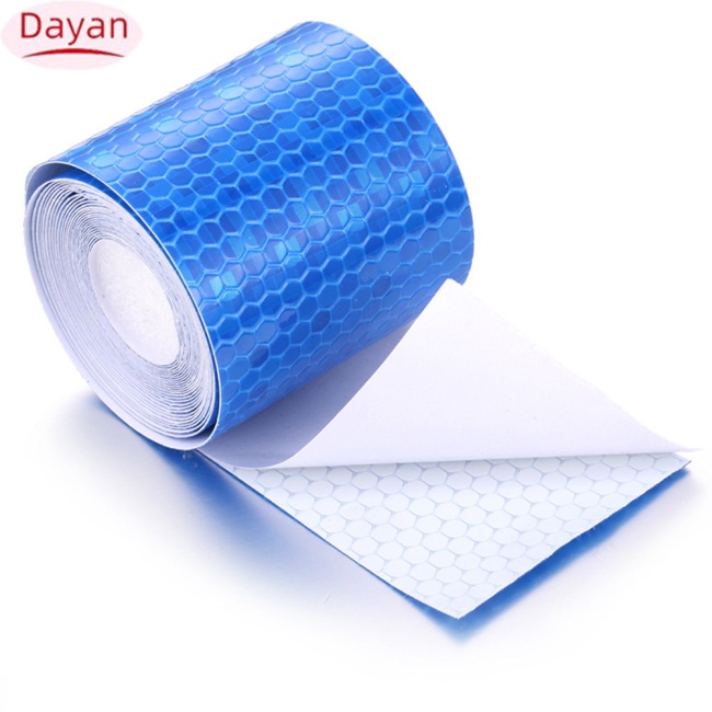 Xe Phản Quang Băng Dán Trang Trí 5cmx1m Xe Cảnh Báo An Toàn Phản Quang Băng Phim Tự Động Phản Quang Miếng Dán Trên Ô Tô