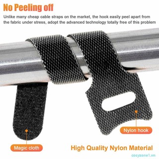 ☃ cosyzone1 ☃ 100PCS/SET Durable Cable Ties Reusable Cable Ties Nylon Wrap Tie Wire