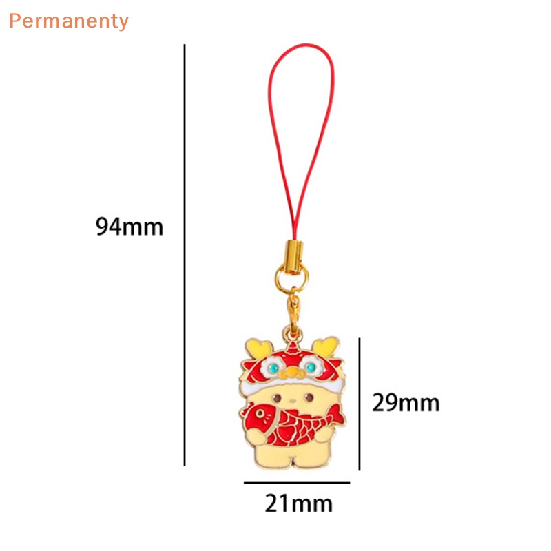 Móc Khóa Điện Thoại Bằng Hợp Kim Hình Rồng Dễ Thương 2024