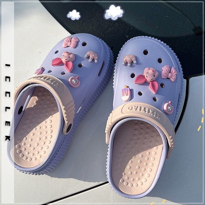 ICCLEK dép cross dép sandal nữ dép bánh mì nữ Thoải mái B91H0ZS 35Z230831