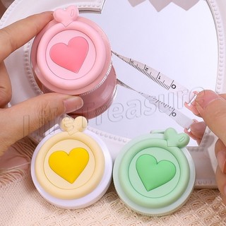 Thước dây mini đo kích thước dây mềm có thể thu vào / dài 1.5m dùng trong may vá