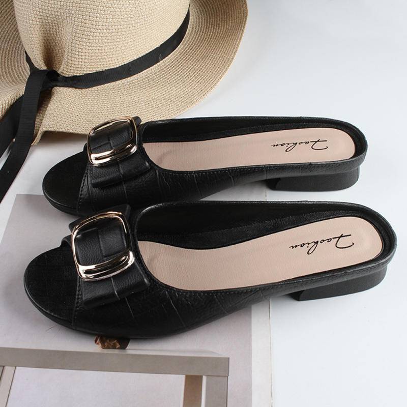 Dép Sandal Đế Dày Thời Trang Dành Cho Nữ