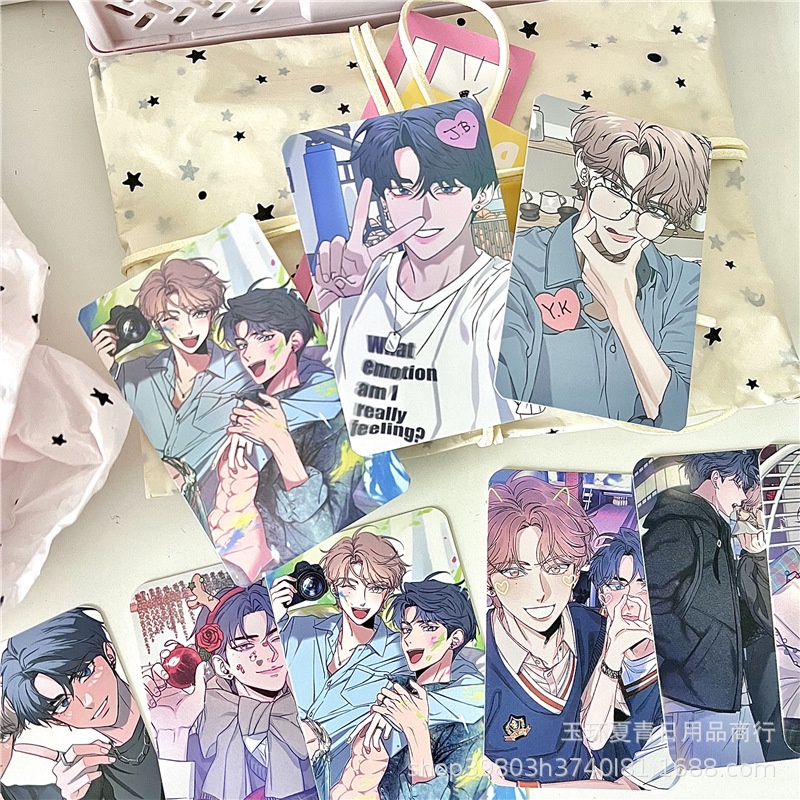 Bộ Thẻ Hình Truyện Tranh Hàn Quốc 3 inch