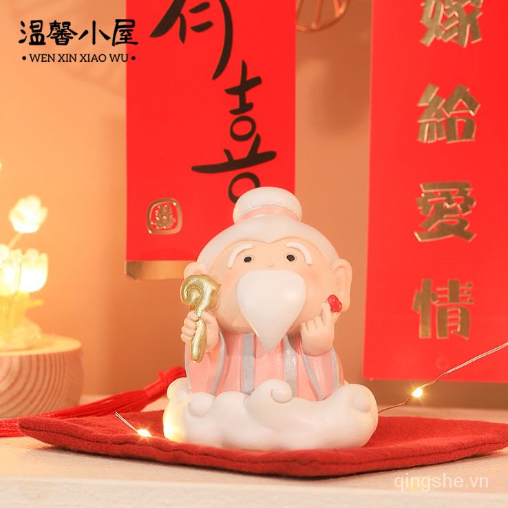 Tượng Phật Ngồi Đài Sen May Mắn Để Bàn Trang Trí Văn Phòng Dễ Thương