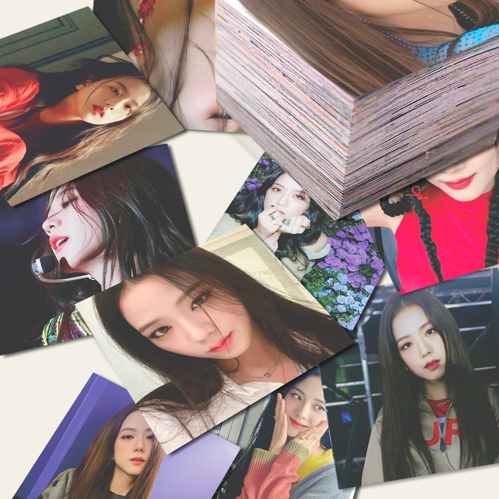 Sticker Nhãn Vở Blackpink Set 216 Miếng Dán Trang Trí laptop / Điện Thoại / Máy Tính Bảng In Hình blackpink jin zhixiu Chống Thấm Nước