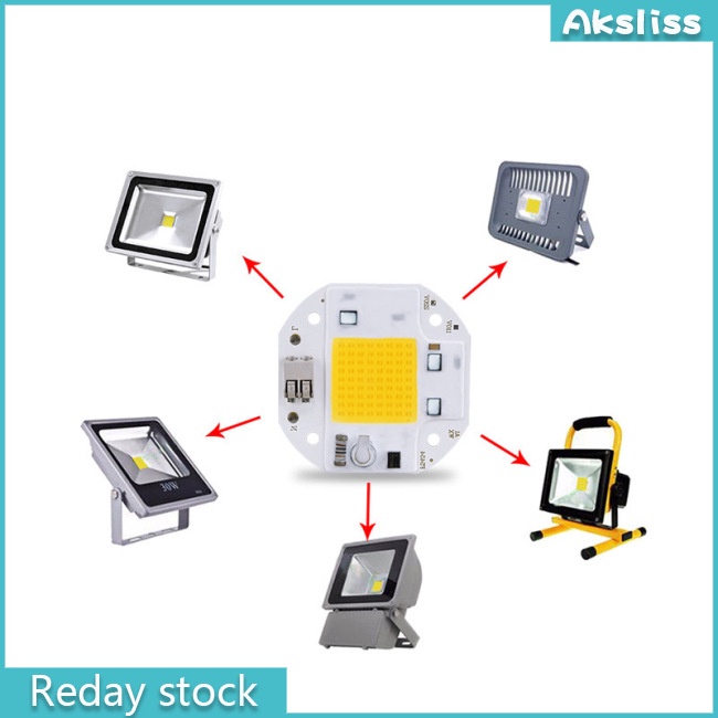 Aks Đèn led cob 220v / 110v 50w / 70w / 100w Chất Lượng Cao