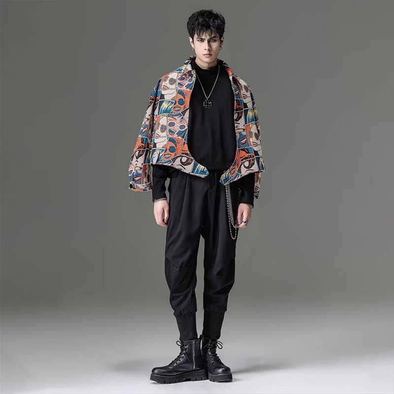 Esea Áo Khoác Tay Dài In Họa Tiết Thiết Kế Mới Thời Trang Thường Ngày Cho Cả Nam Và Nữ