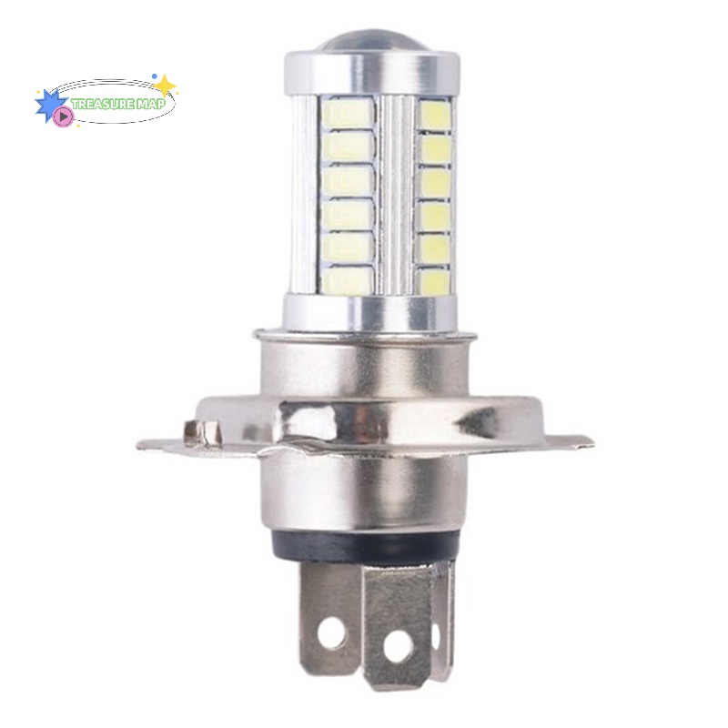Đèn Pha led h4 33smd Ánh Sáng Trắng Chống Sương Mù Ban Ngày Cho Xe Hơi Xe Máy