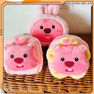 Hàng Mới Về Loopy Ba Lô Sang Trọng Màu Hoạt Hình Dễ Thương Cô Gái Trái Tim Nhỏ Túi Bảo Quản Học Mặt Dây Chuyền Bri