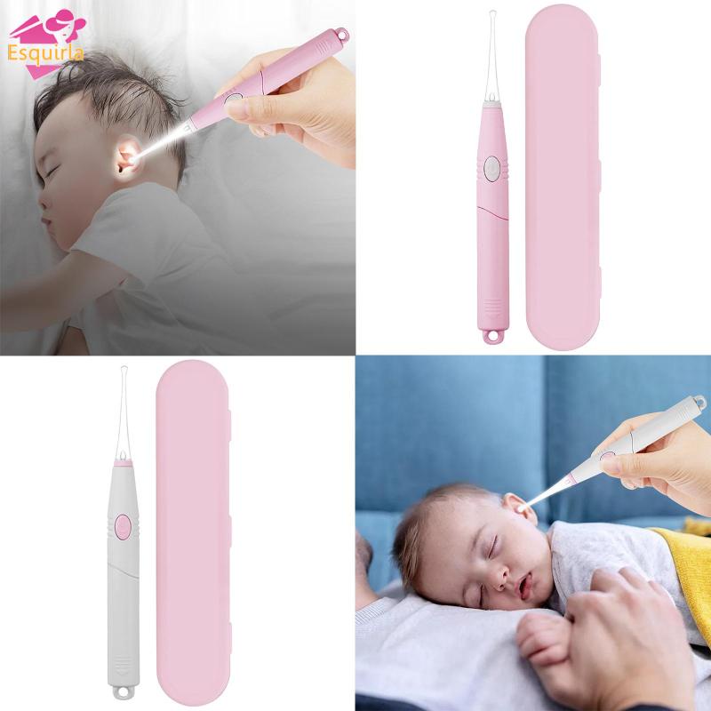 Esquirla Dụng Cụ Lấy Ráy Tai Có Đèn led 2 Đầu Thay Thế Cho Người Lớn Và Trẻ Em