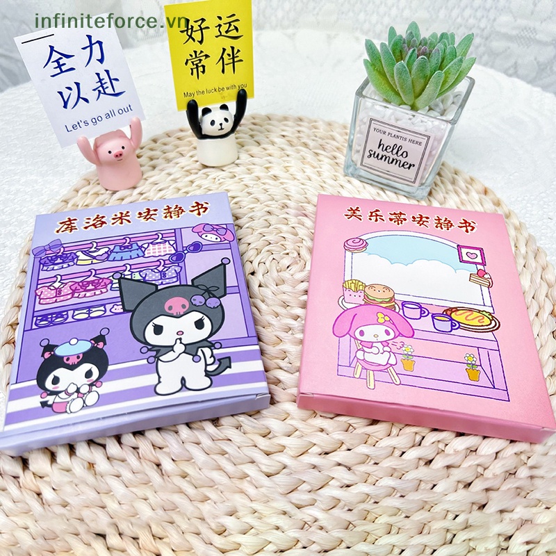Đồ Chơi Sách sanrio doudou Giáo Dục Trẻ Em Tự Làm Tại Nhà Yên Tĩnh