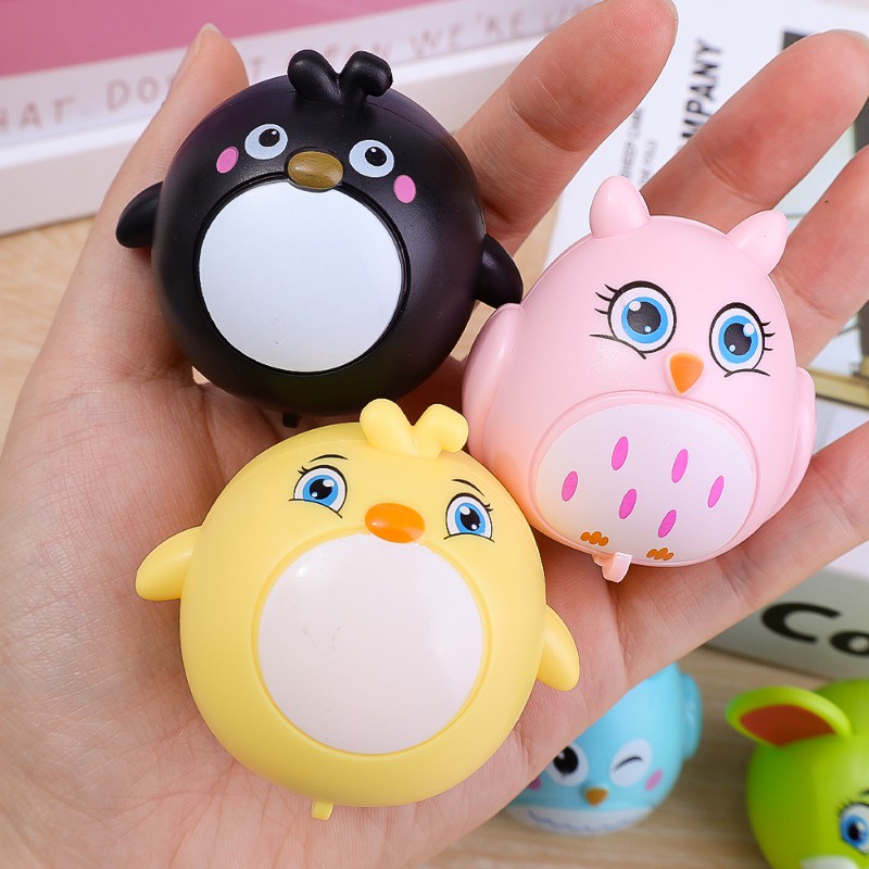 Trong Suốt Xe Kéo Đồ Chơi mini Chống Rơi inertia / Động Vật Hoạt Hình Dễ Thương Làm Quà Sinh Nhật Cho Bé Trai