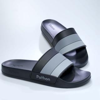  Dép nam nữ quai ngang slipper Pathon quai PVC và đế IP đen quai xọc lớn nhiều màu SD120 PATHON STORE 