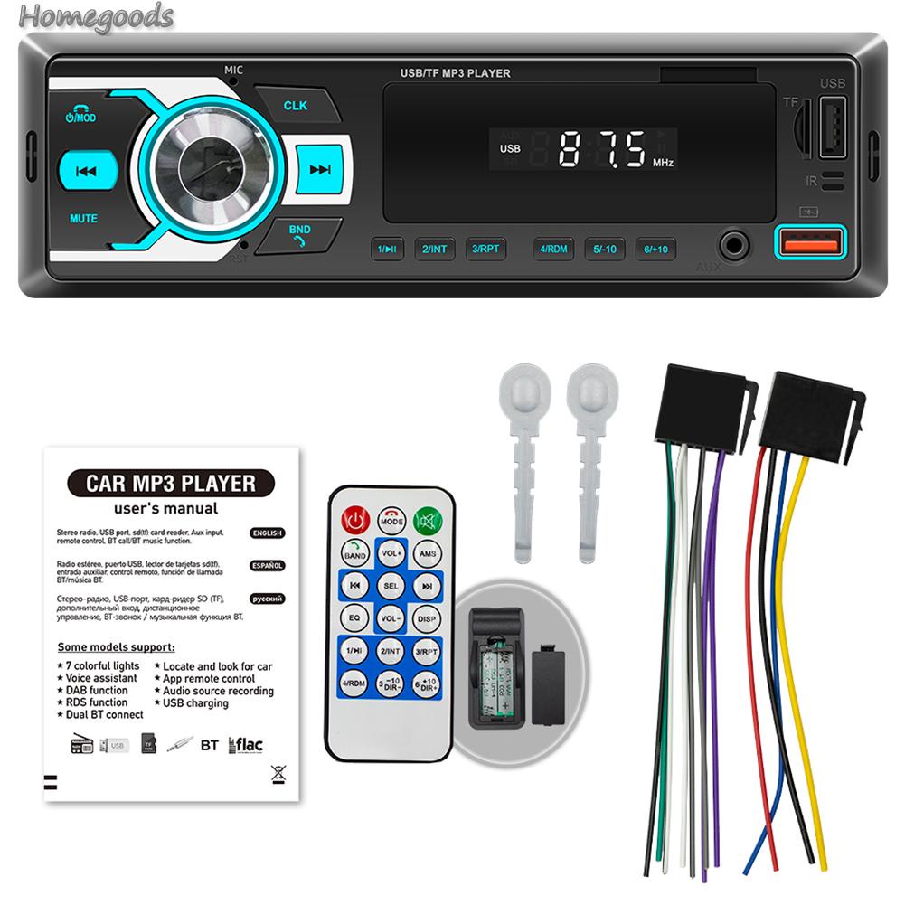 Máy Nghe Nhạc mp3 12v Kết Nối bluetooth Cổng usb / sd Cho Xe Hơi