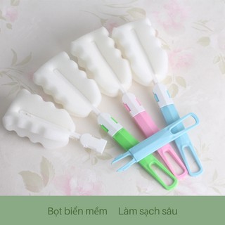 Cây rửa ly cọ rửa bình sữa bằng mút xốp