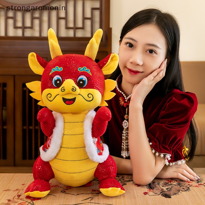 Đồ chơi nhồi bông Hình Rồng Linh Vật Năm Mới 2024