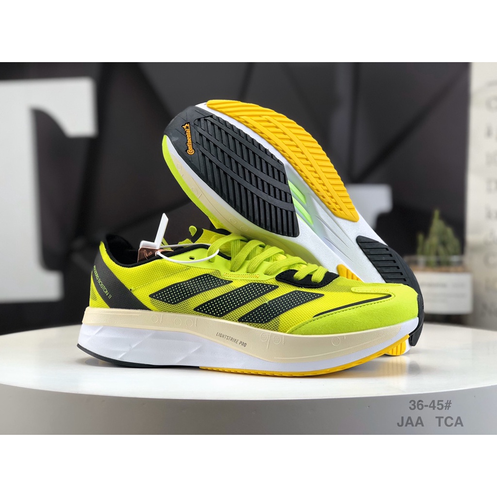 Giày Thể Thao adidas adizero boston 11 marathon gx6650 36-45 Siêu Nhẹ Thoáng Khí