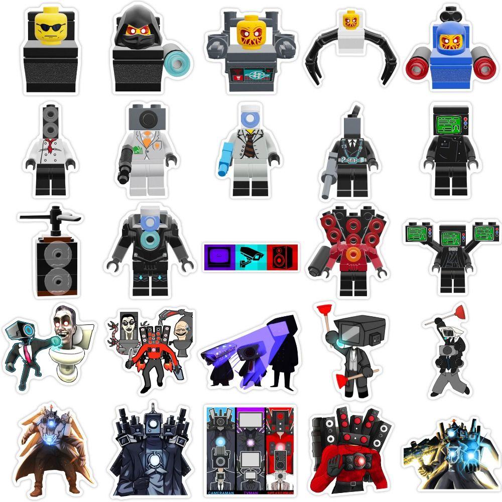 Jeromy cameraman, Sticker Dán toilet / Va Li / Nhãn Dán graffiti Chống Nước diy