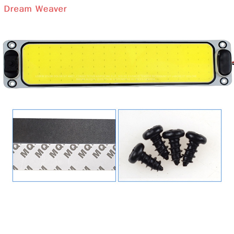 Dây Đèn led cob 12v 24v Chuyên Dụng Cho Xe Hơi / Xe Tải