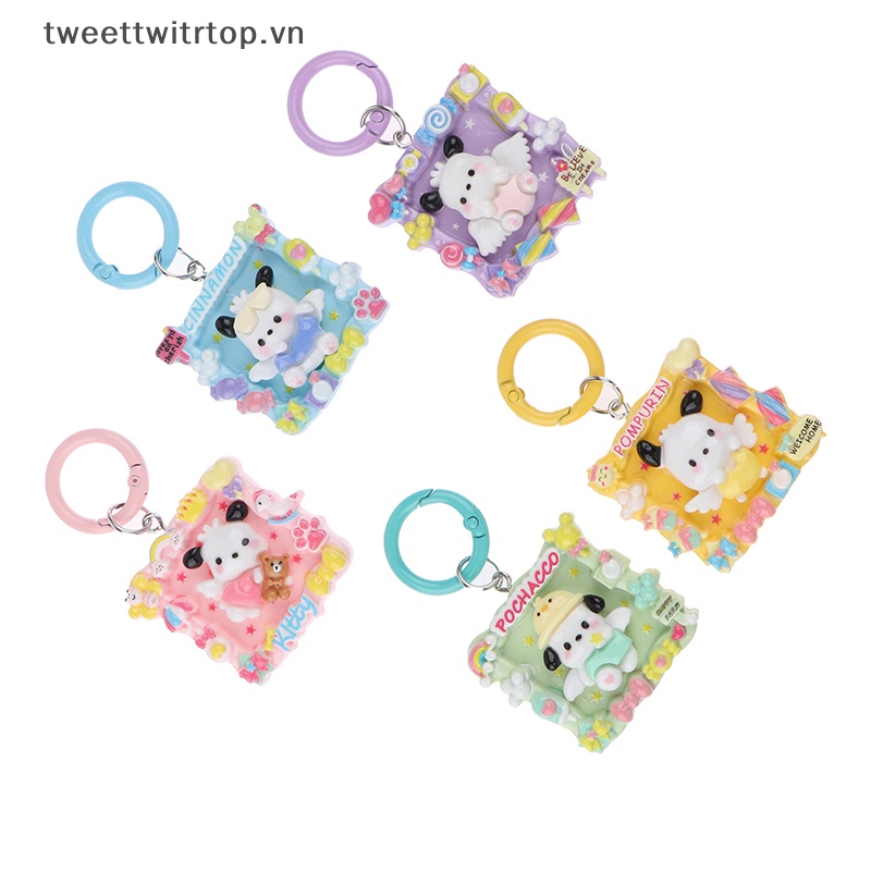 SANRIO Tri Móc Khóa Hình Nhân Vật Hoạt Hình kuromi Đáng Yêu vn