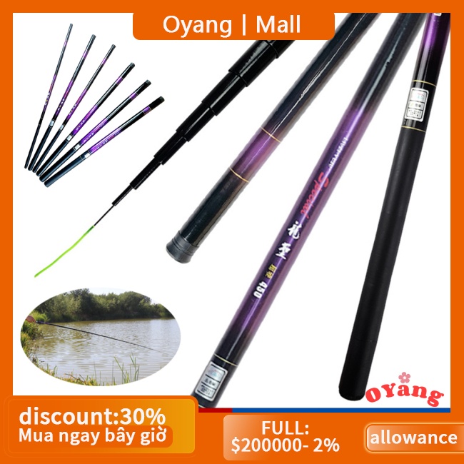 Oyang Cần Câu Cá Tay Cầm Bằng Sợi Thủy Tinh