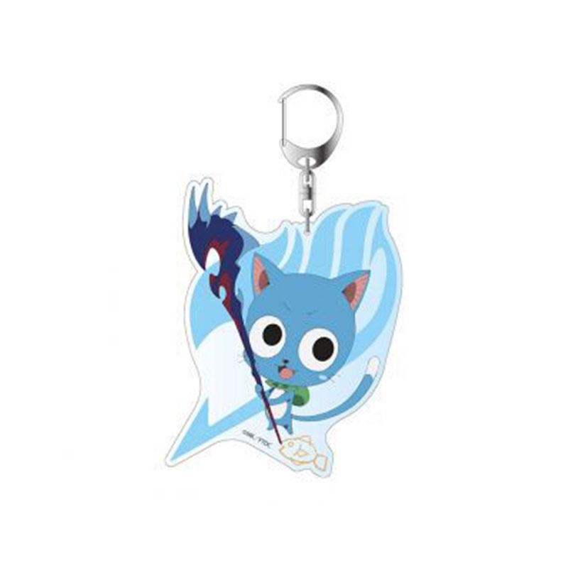 Móc Chìa Khóa Bằng acrylic Hình fairy tail Dễ Thương