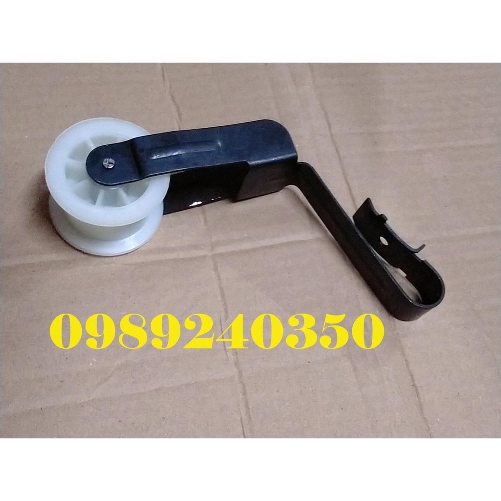 Bánh tỳ căng dây curoa máy sấy Whirlpool 15kg mới chính hãng