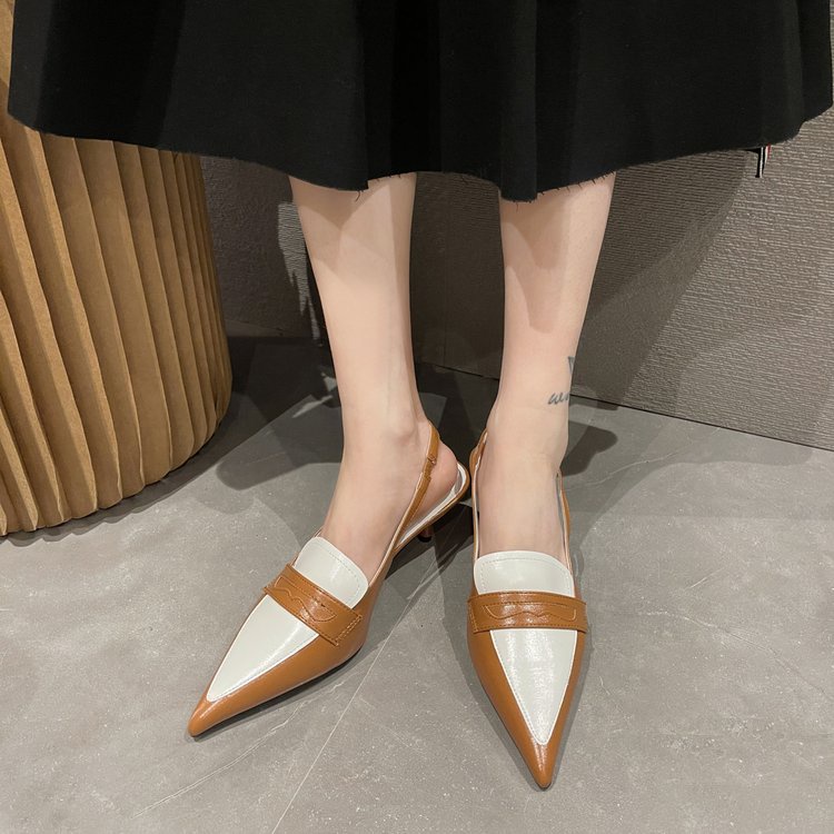 Màu Sắc Giày Cao Gót Mũi Nhọn Thời Trang Dành Cho Nữ