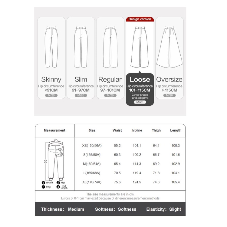 Quần ống rộng GIORDANO 18413916 lưng thun co giãn thời trang dành cho nữ