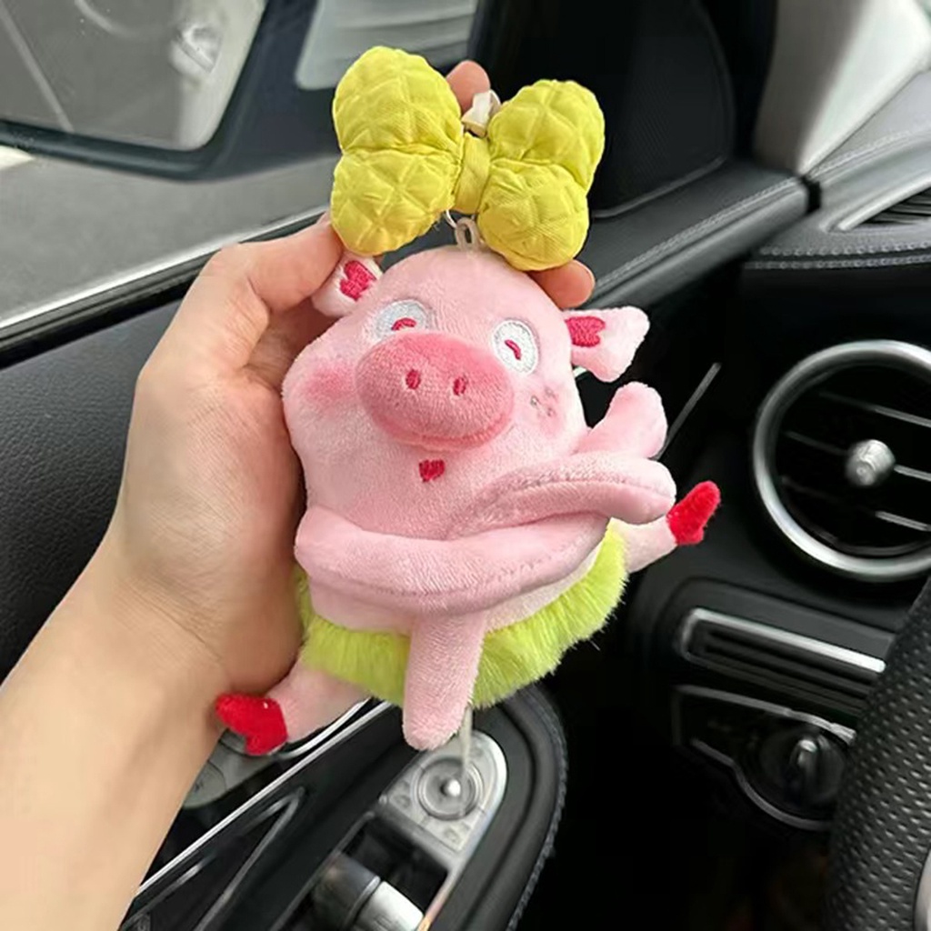 Móc Khóa Hình Heo Con Xinh Xắn Sáng Tạo