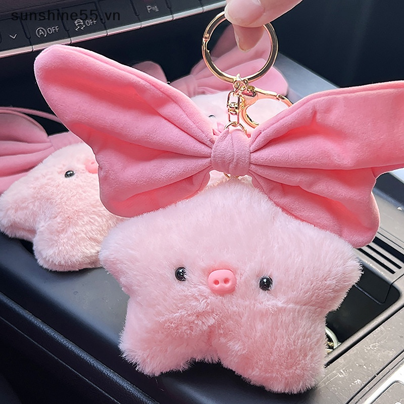Móc Khóa Hình Búp Bê Nhồi Bông Đáng Yêu