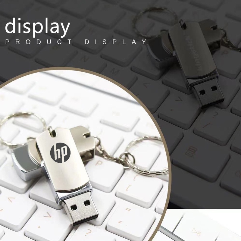 Usb Dung Lượng 256GB 128GB 512GB 1TB 2TB 64GB 32 16GB 8GB Có Móc Khóa