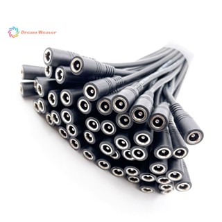 Bộ 10 Đầu Nối dc Đực Hoặ Cái 5.5x2.1 Cho Dây Đèn led 3528 5050