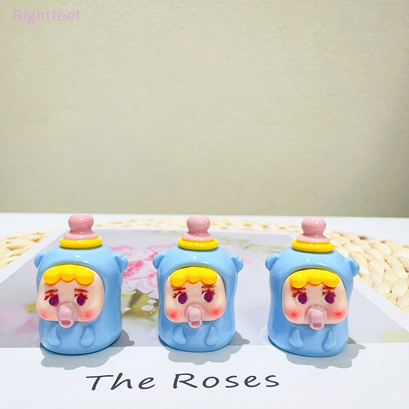 Móc Khóa Hình Bình Sữa Em Bé Bằng Nhựa resin Mới