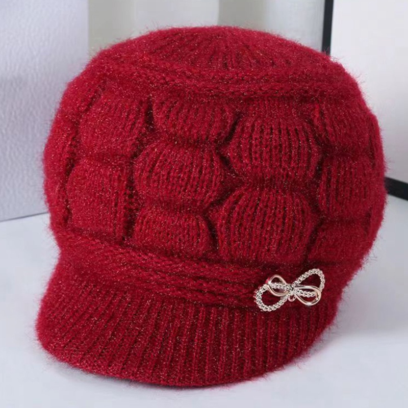 Mũ Len Giữ Ấm Mùa Đông Thời Trang Dành Cho Nữ