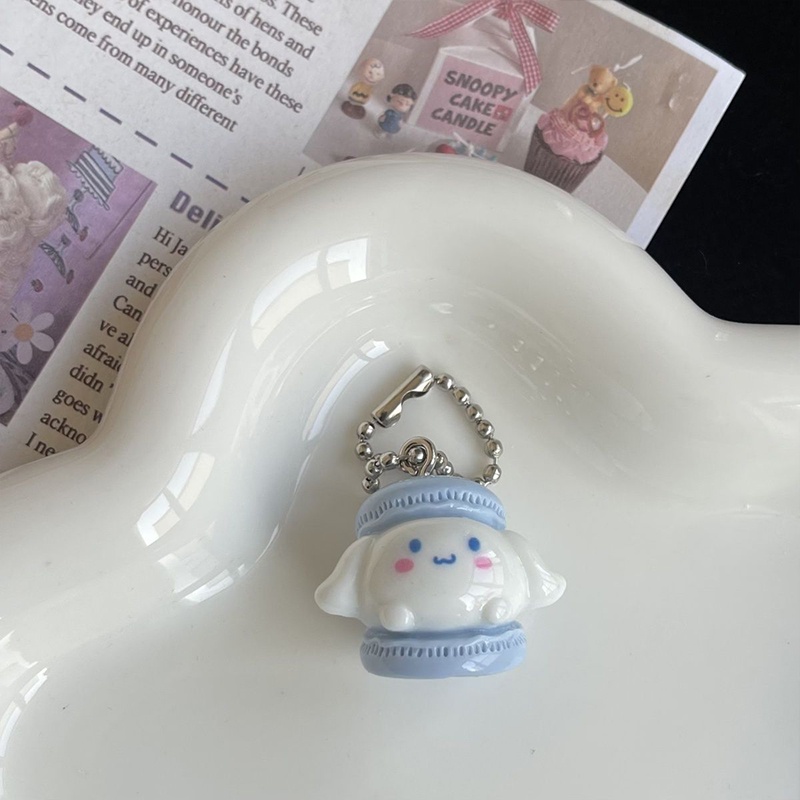 SANRIO Dễ Thương Móc Khóa Hoạt Hình Cún cinnamon Đáng Yêu