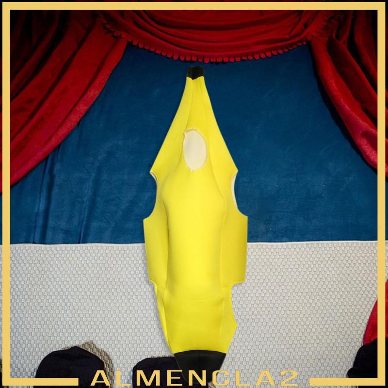 Bộ Áo Liền Quần Hóa Trang Trái Chuối Dễ Thương Cho halloween