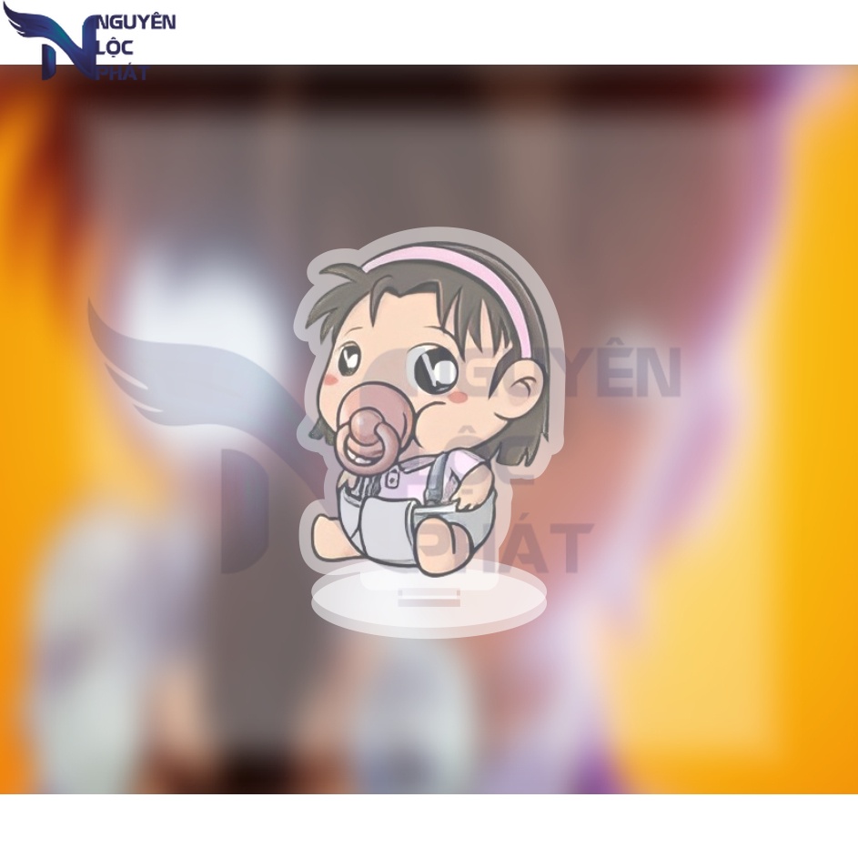 Mô Hình Standee truyện tranh Conan Nhân vật Kudo Shinichi VER CHIBI dễ thương trang trí bàn học tập nlpshop 3cm/5cm/10cm