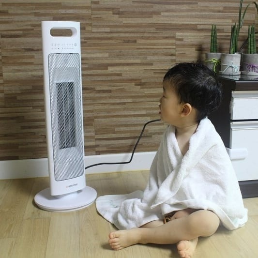 Máy Sưởi Gốm Nemotree, Quạt Sưởi, Thiết Bị Sưởi, Ấm Nhanh, Công Suất 2600W, Nhập Hàn, BH 12 Tháng, Bepchauau