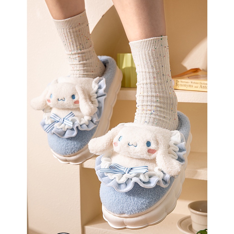Kuromi Dép Bông Đi Trong Nhà Hình Hoạt Hình Xinh Xắn Cho Nữ