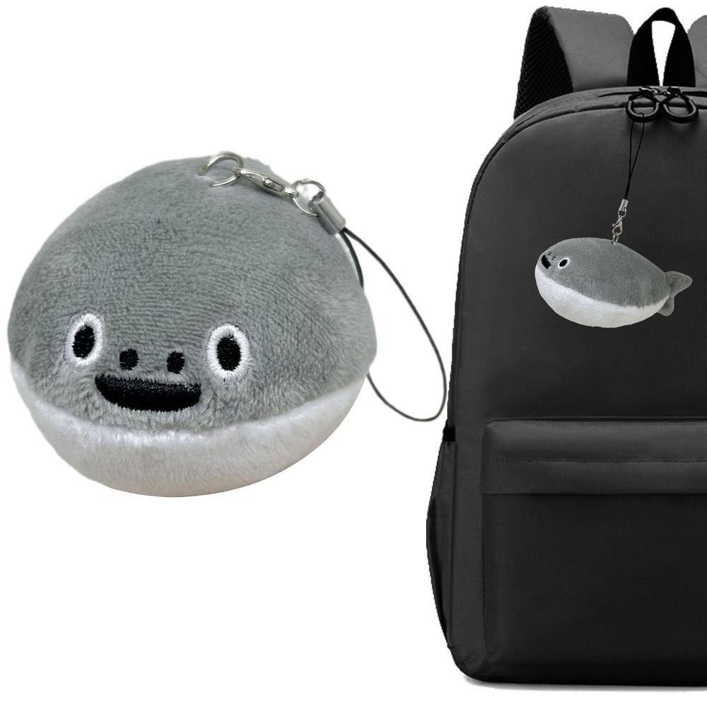 Búp Bê Nhồi Bông Có Móc Khóa Hình Cá Tí Hon / sacabambaspis / Búp Bê Hoạt Hình Đáng Yêu