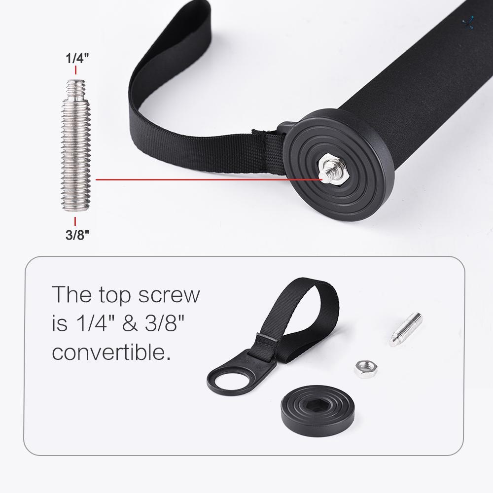 Máy Ảnh andoer c-555 155cm / 5.1ft Chất Liệu Sợi carbon 6 Khớp Nối Với Túi Đựng Máy Quay Hành Trình 10kg / 22lbs 10kg Chuyên Dụng