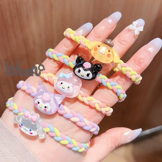 Woma / / băng đô bện tóc sanrio độ co giãn cao cho bé gái