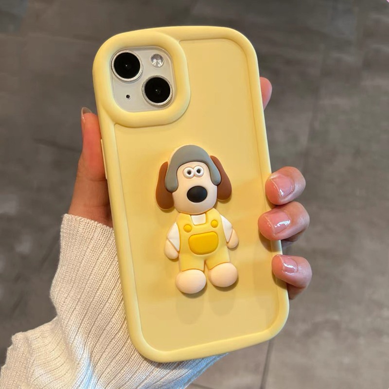 Ốp Điện Thoại Mềm Chống Sốc In Hình Thú Hoạt Hình Cho iphone 15 pro max 14 13 12 11 pro max