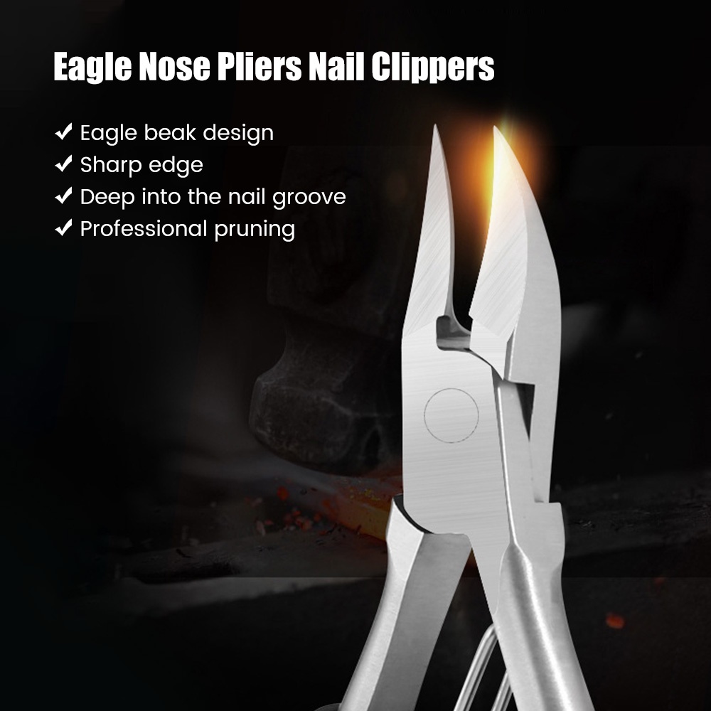 Kềm cắt móng SALORIE Saniye bằng thép không gỉ chuyên nghiệp