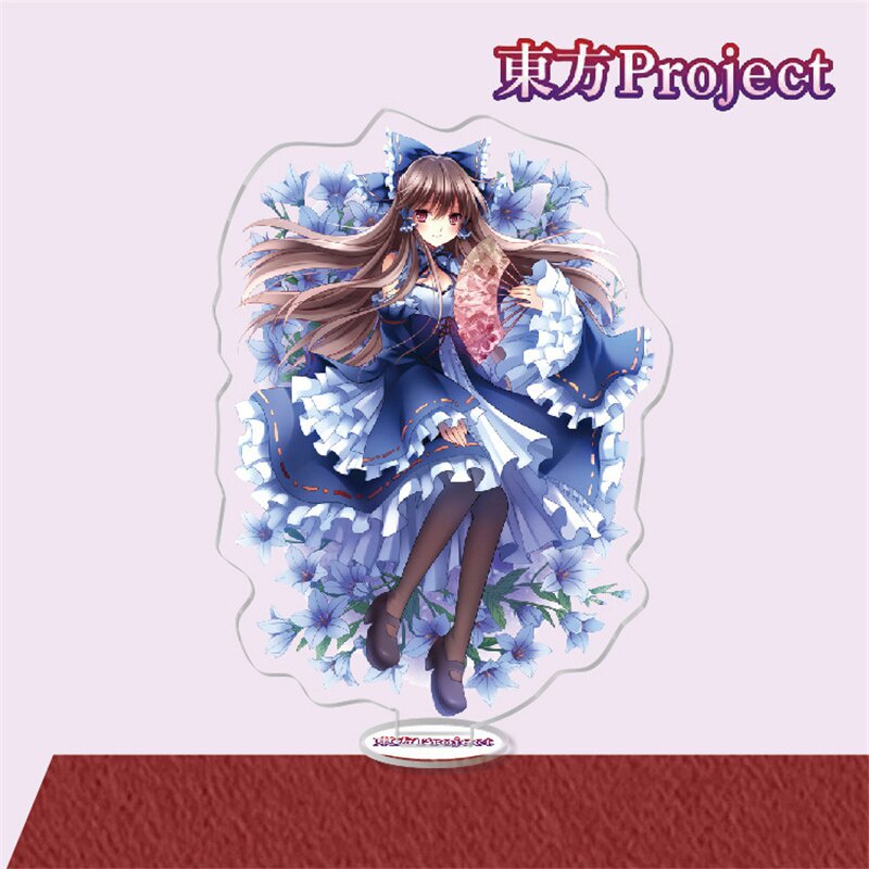 Mô hình Standee TouHou Project Collection Acrylic Hakurei Reimu Youmu Konpaku để bàn tượng nhựa acrylic trong suốt