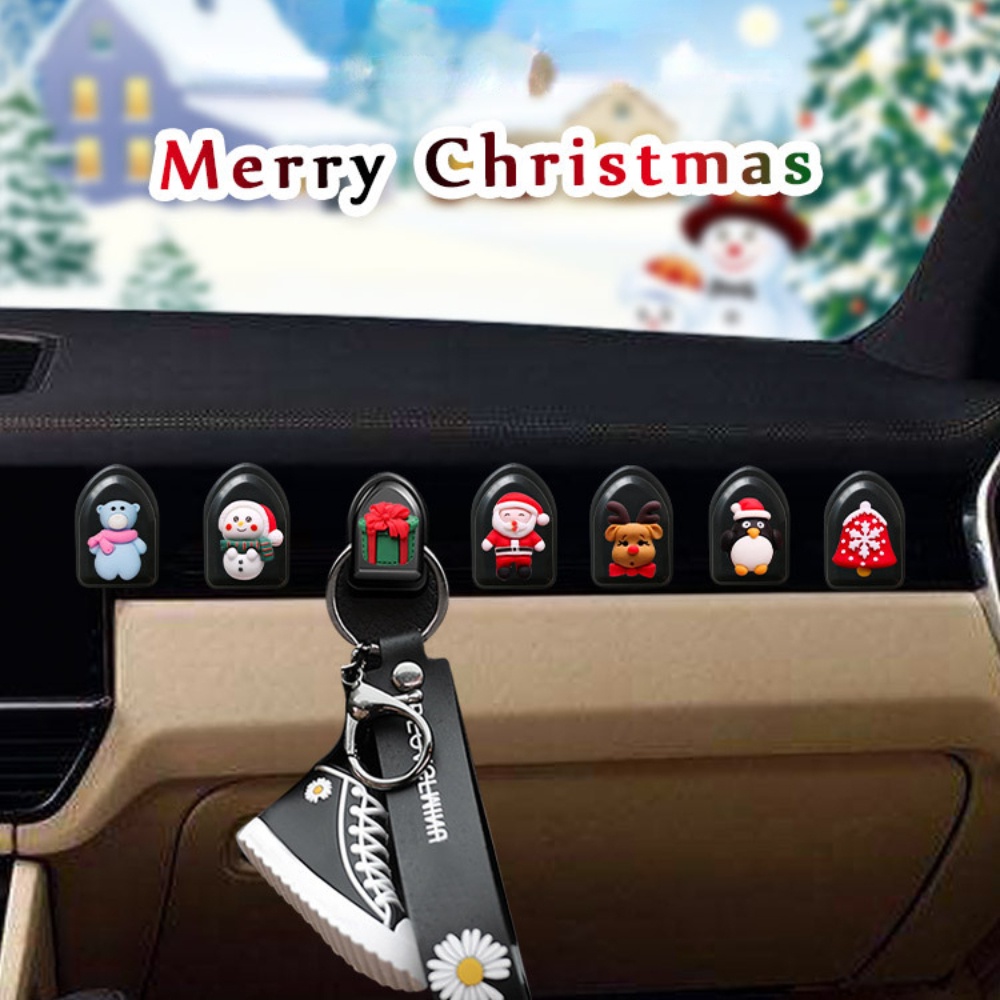 Móc Treo Đồ mini Gắn Lưng Ghế Xe Hơi / Túi Đựng Chìa Khóa Đa Năng