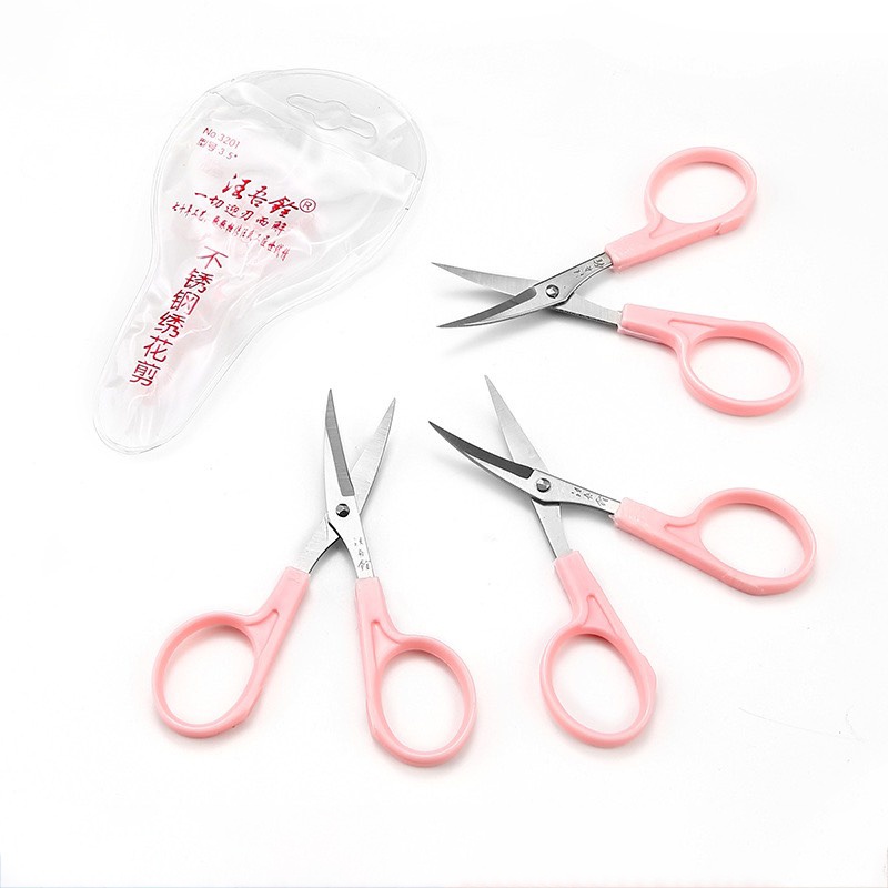 Kéo hồng siêu bén cắt len chỉ, đồ thủ công